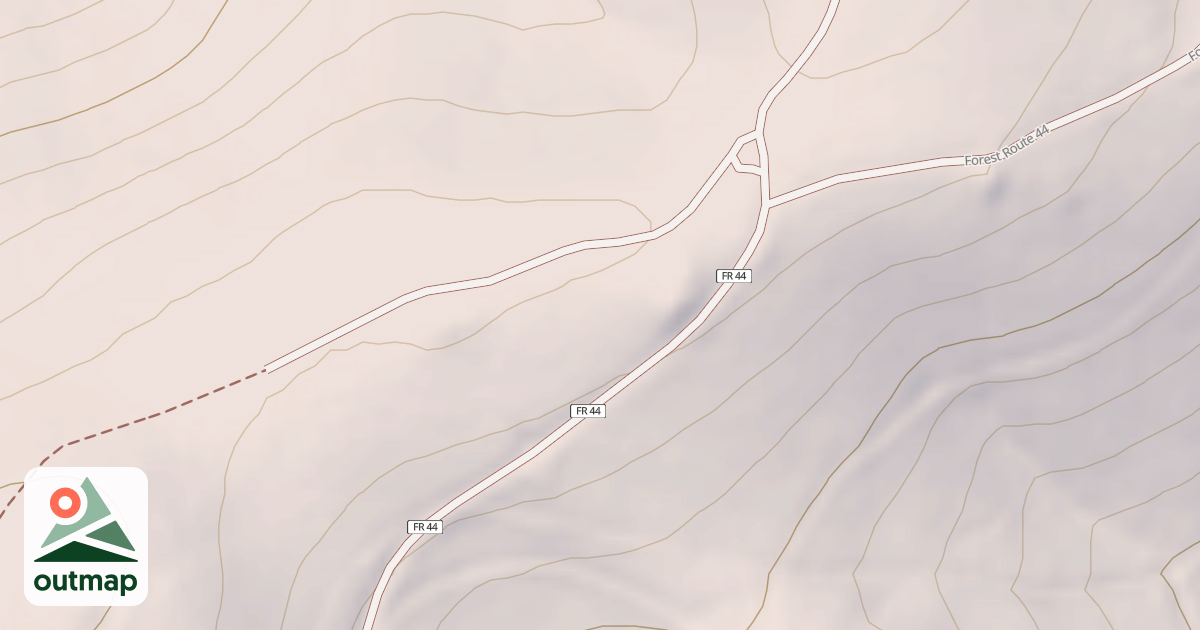 Map of CAVANAH DEEP