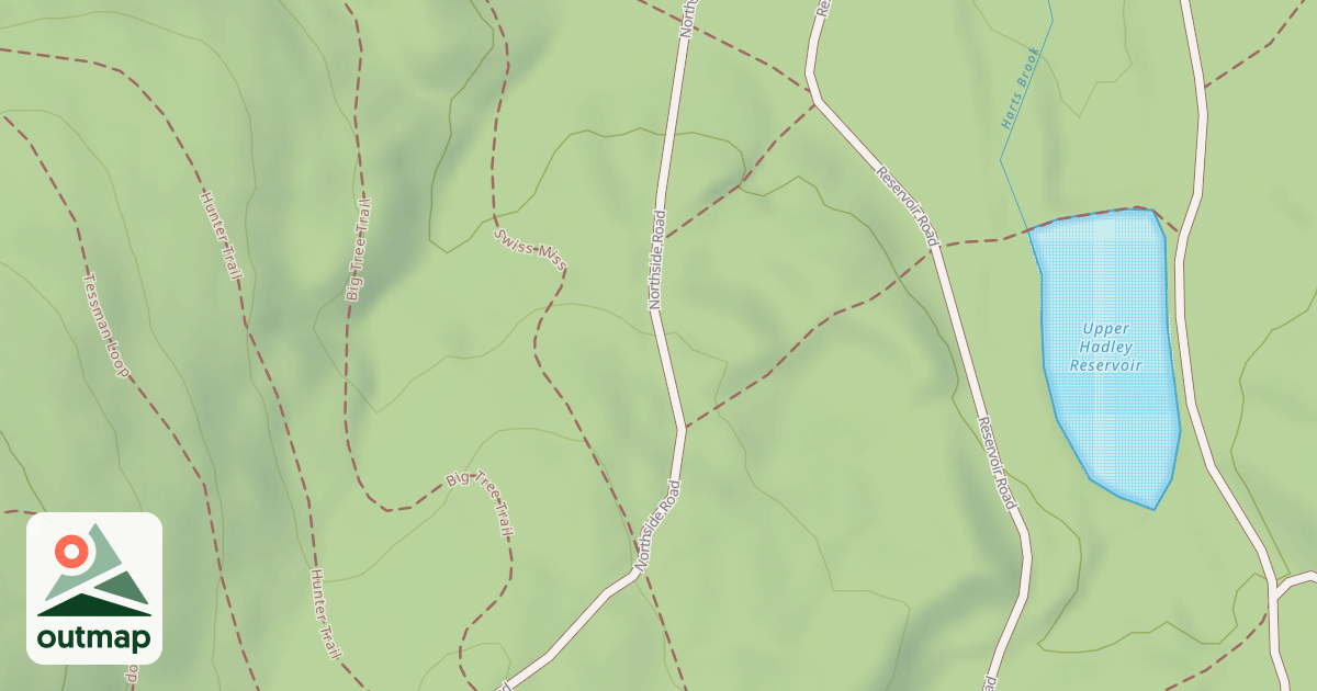 Map of Northside Trail