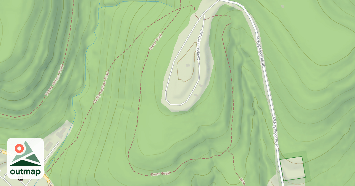 Map of Ryerson Station State Park Trails