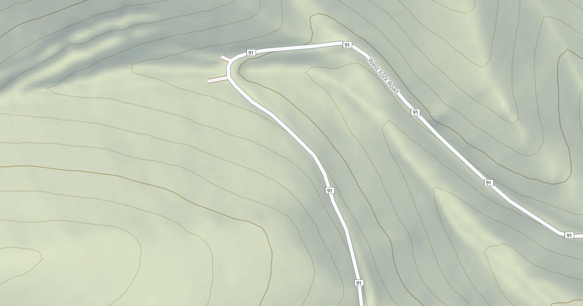 Map preview of (FDR) WEST FORK