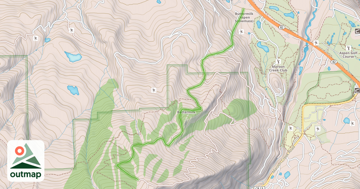 Map of Homestead Road