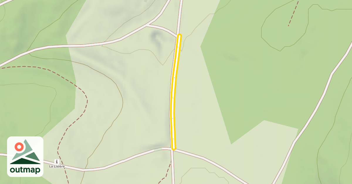 Map of Départ Gève - Refuge