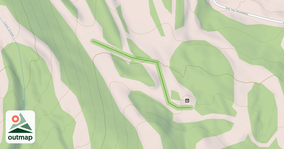 Map of Glacier Way