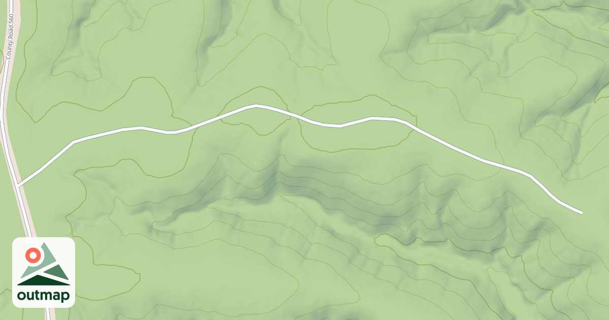 Map of BACON HOLLOW