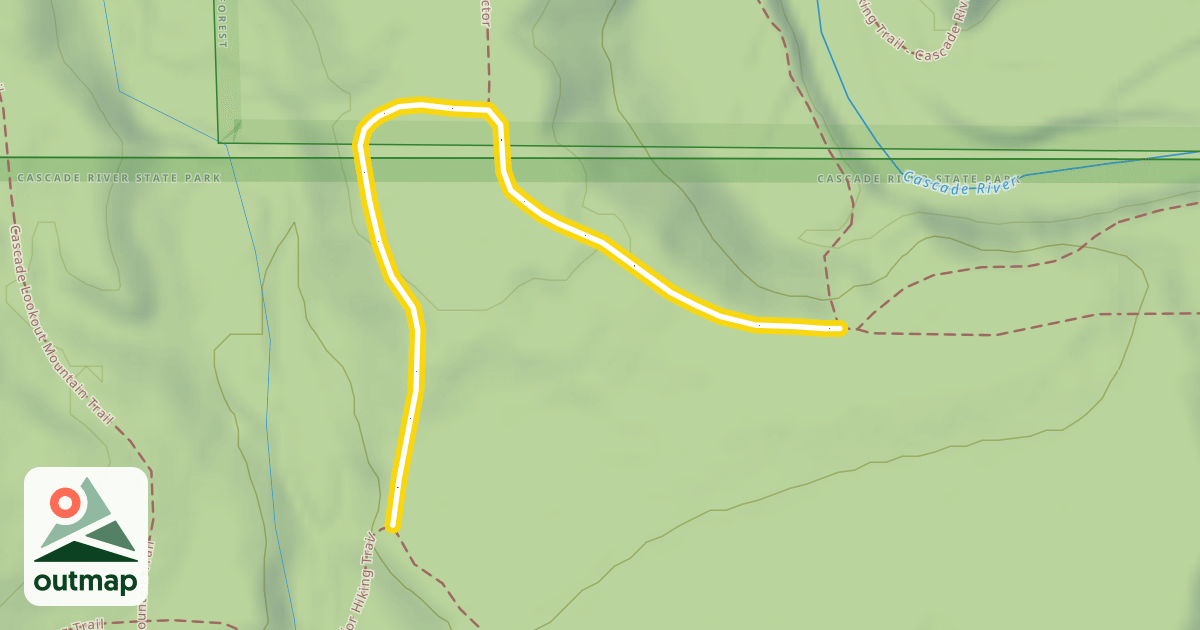 Map of Superior Hiking Trail
