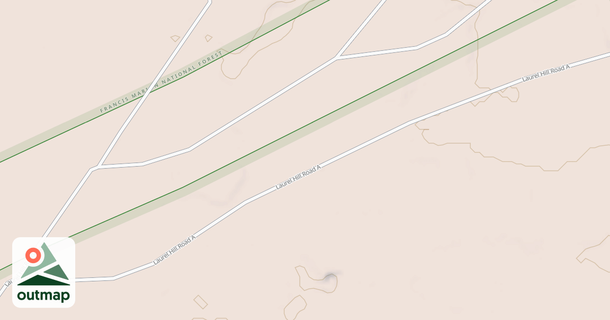 Map of LAUREL HILL A