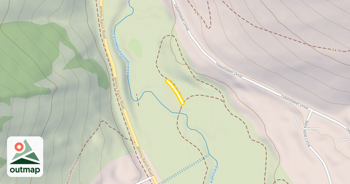 Map of Lower Track