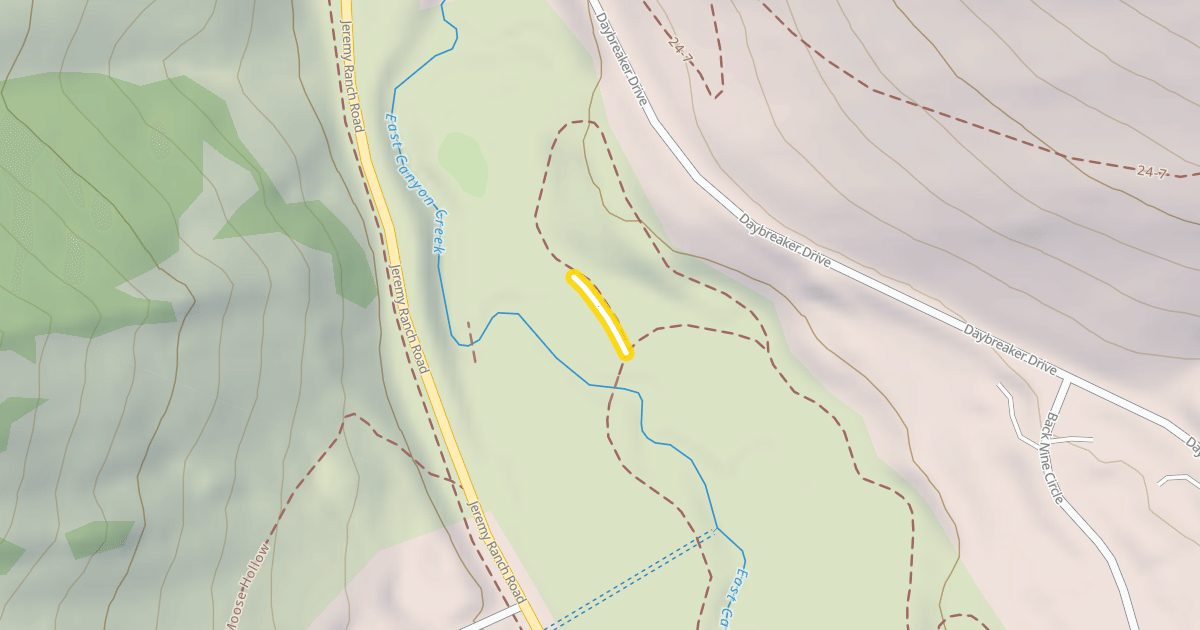 Map preview of Lower Track