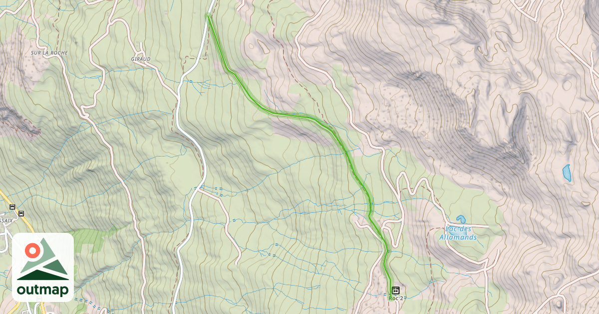 Map of Boulevard des Girauds
