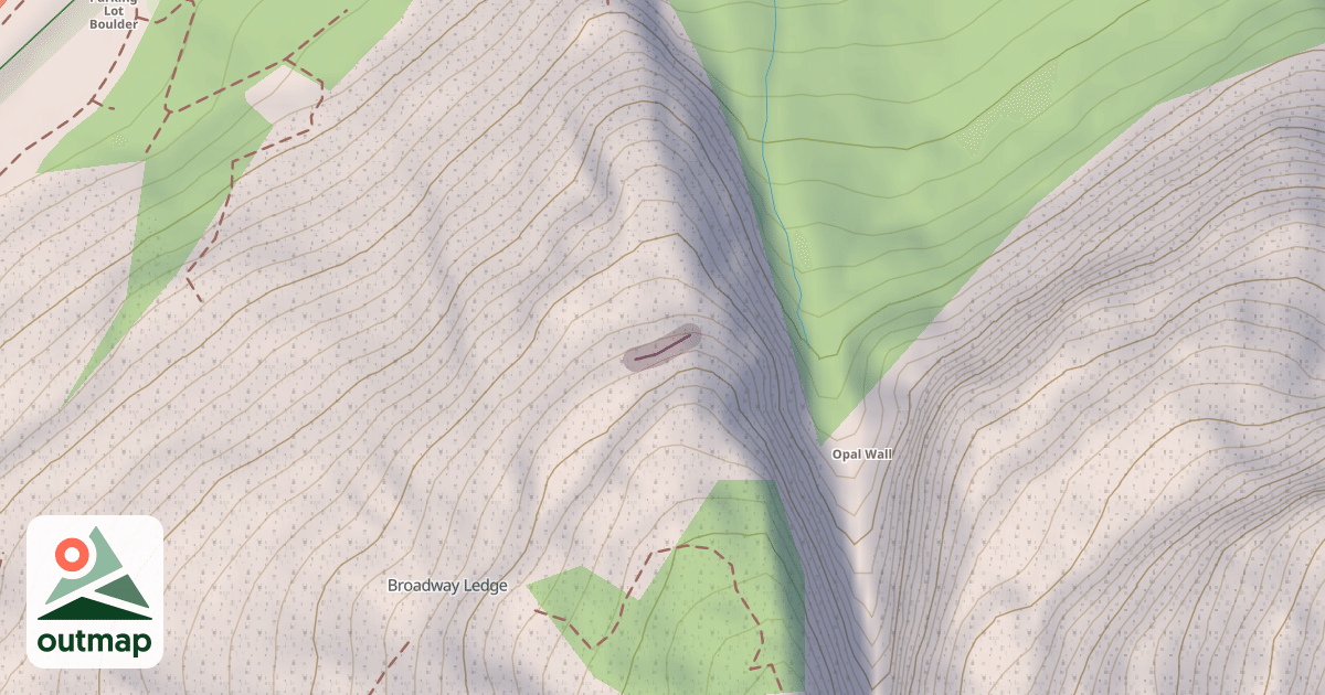 Map of Memorial Ledge
