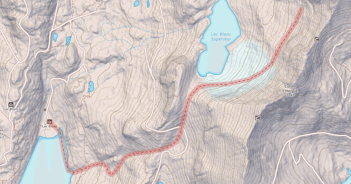 Map preview of La Brèche