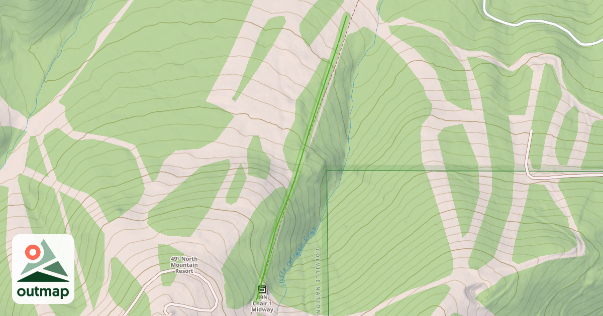Map of Tamarack