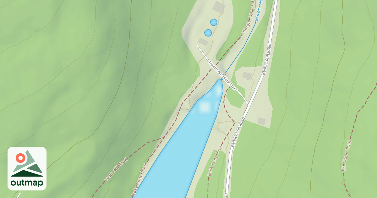Map of Black Moshannon State Park Trails