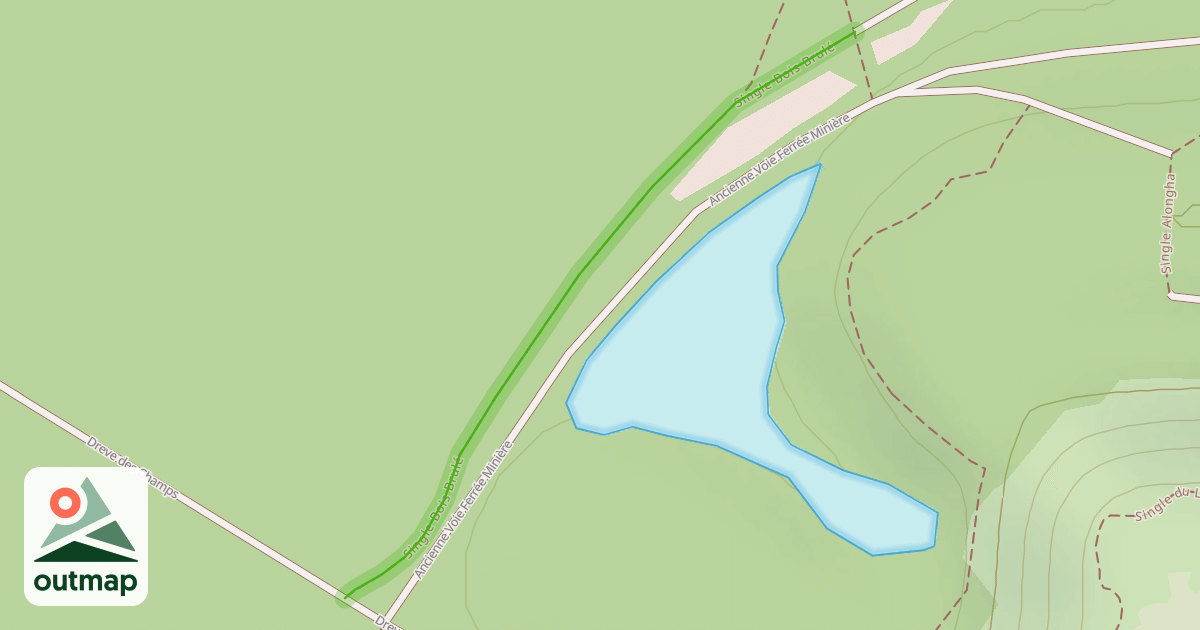 Map of Single Bois Brulé