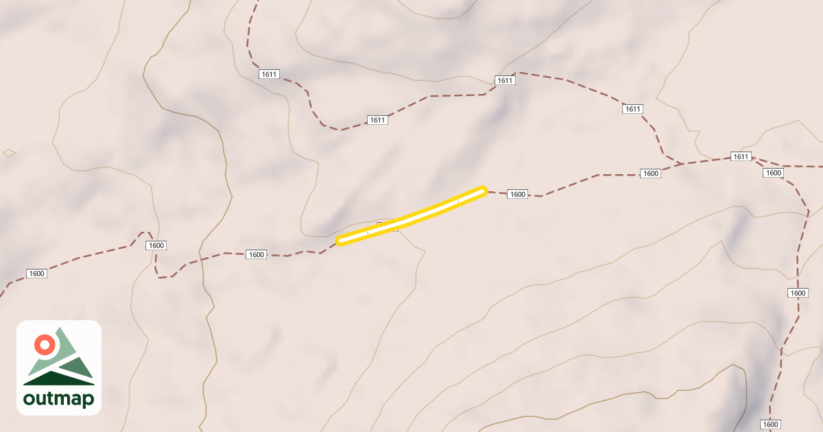 Map of Black Lake Trail