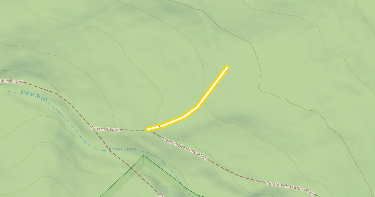 Map preview of Drakes Brook
