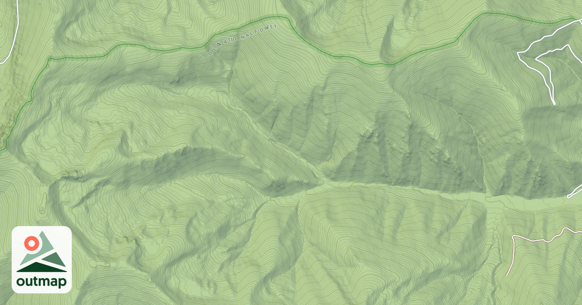 Map of Clear Creek