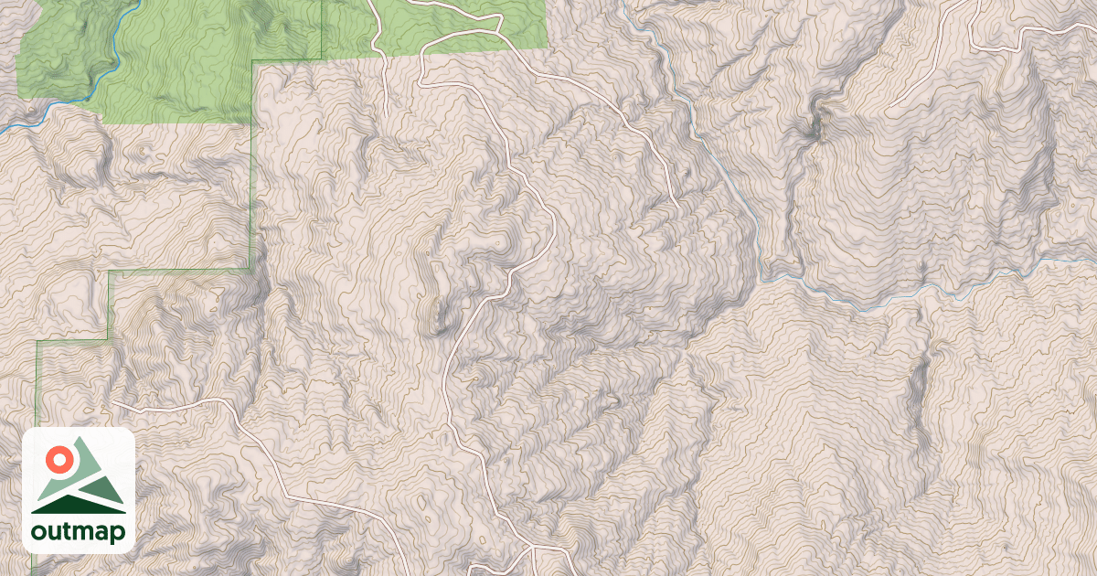 Map of E FK PISTOL RIVER