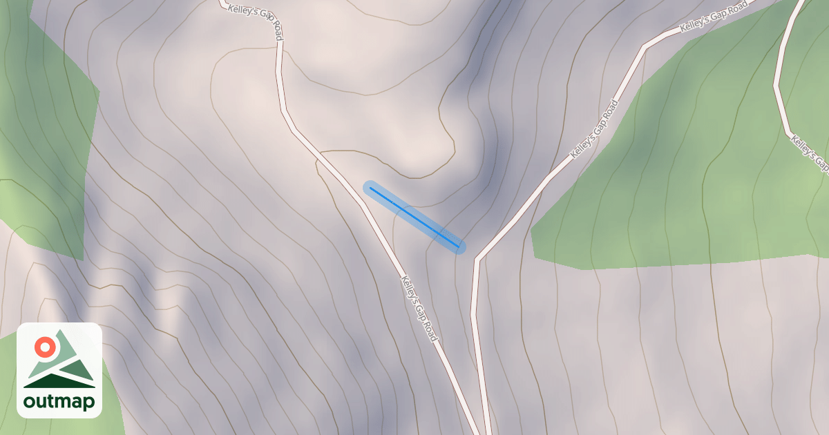 Map of Middle Sluiceway
