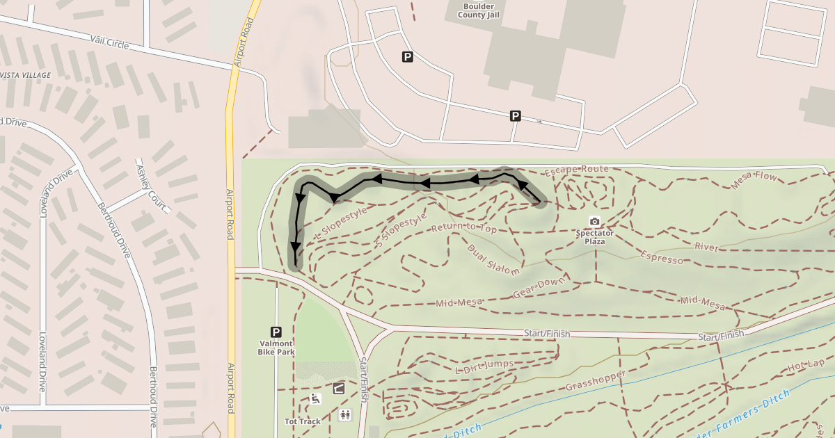 Map preview of XL Slopestyle