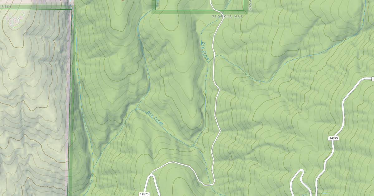 Map preview of DRY CREEK EAST