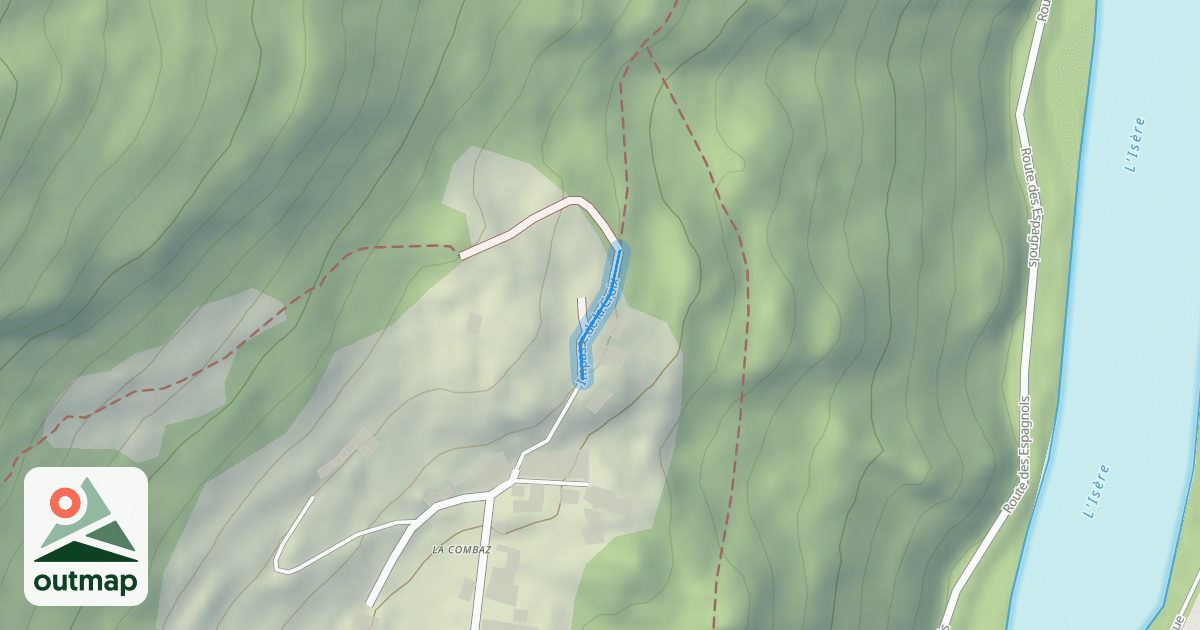Map of Impasse de la Croix