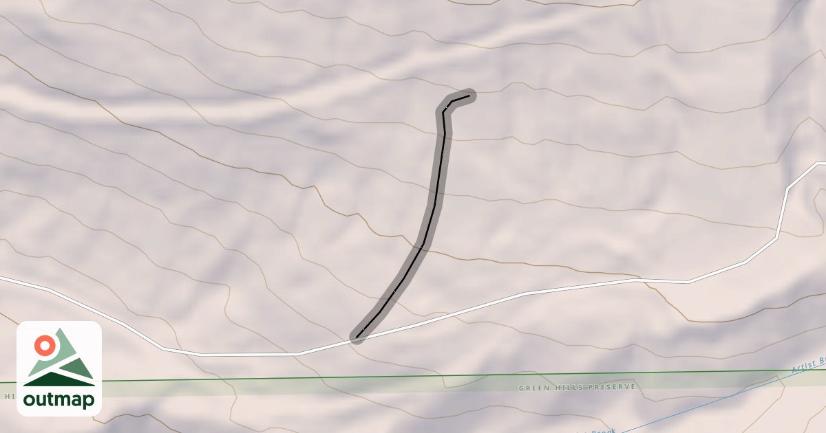 Map of Gibson Chutes
