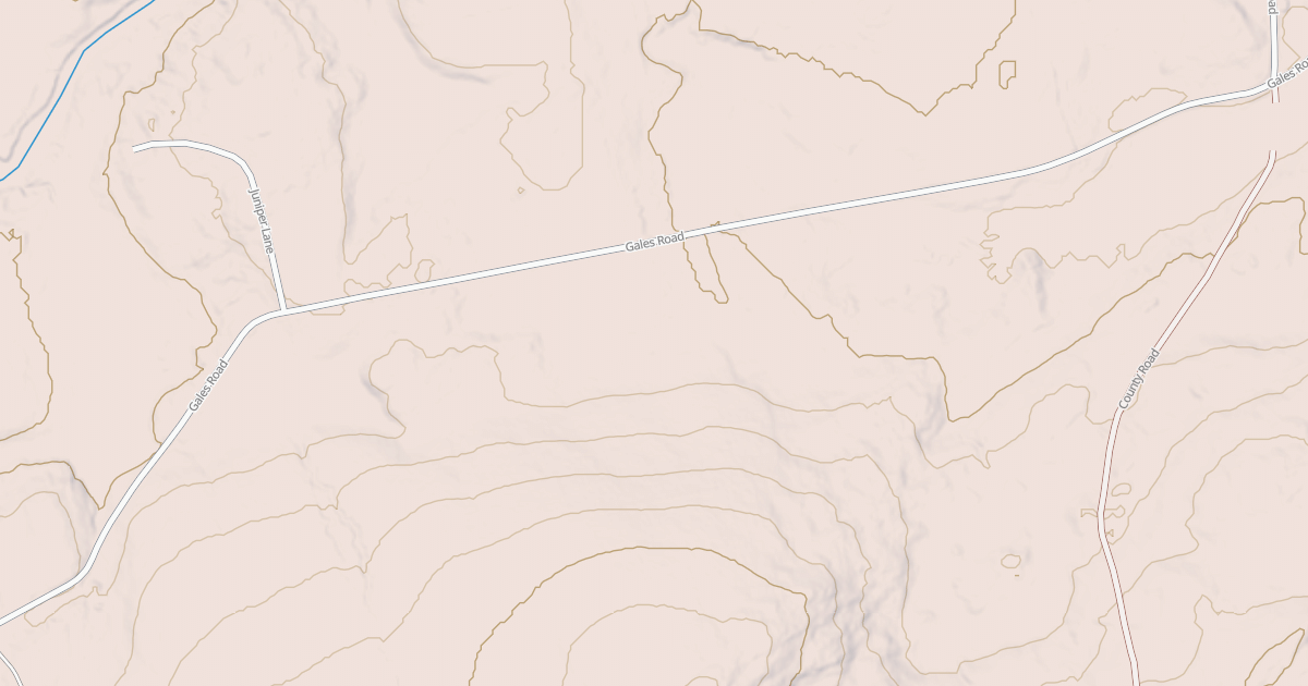Map preview of Gales Rd
