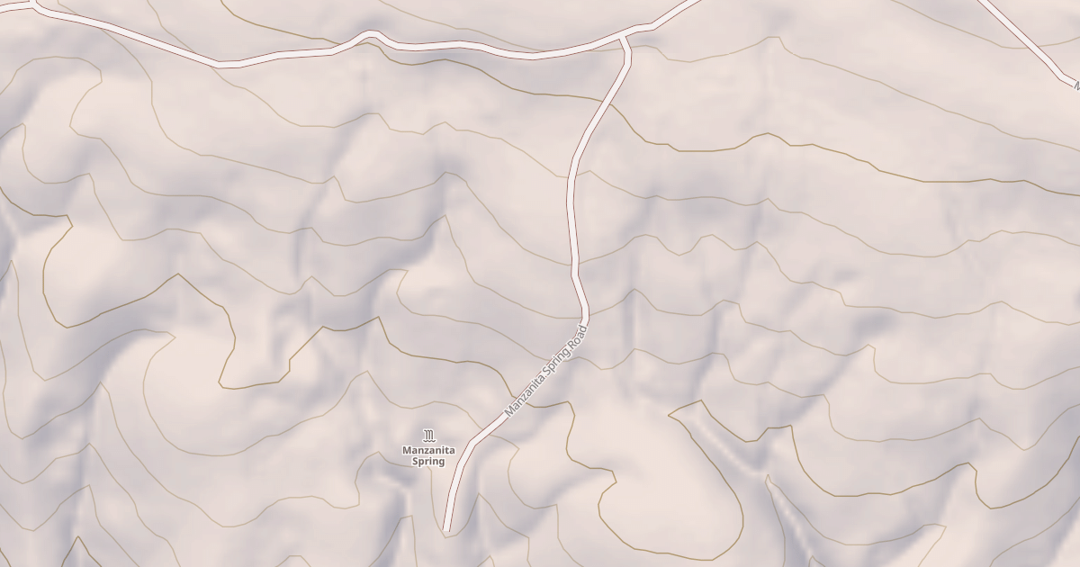 Map preview of MANZANITA SPRING