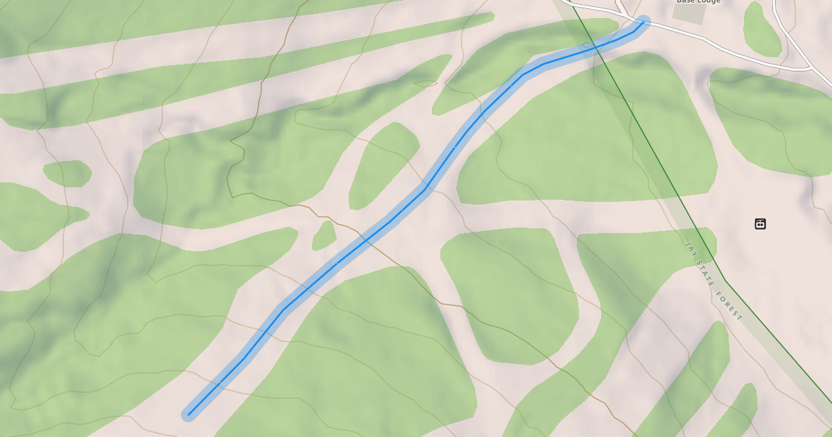 Map preview of Paradise Meadows