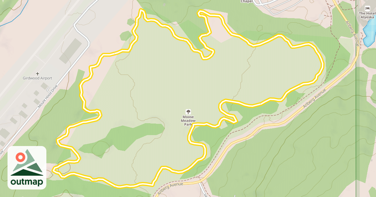 Map of Moose Meadow Perimeter