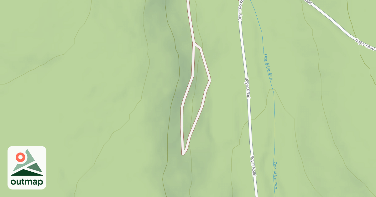 Map of Whiskey Springs Trails