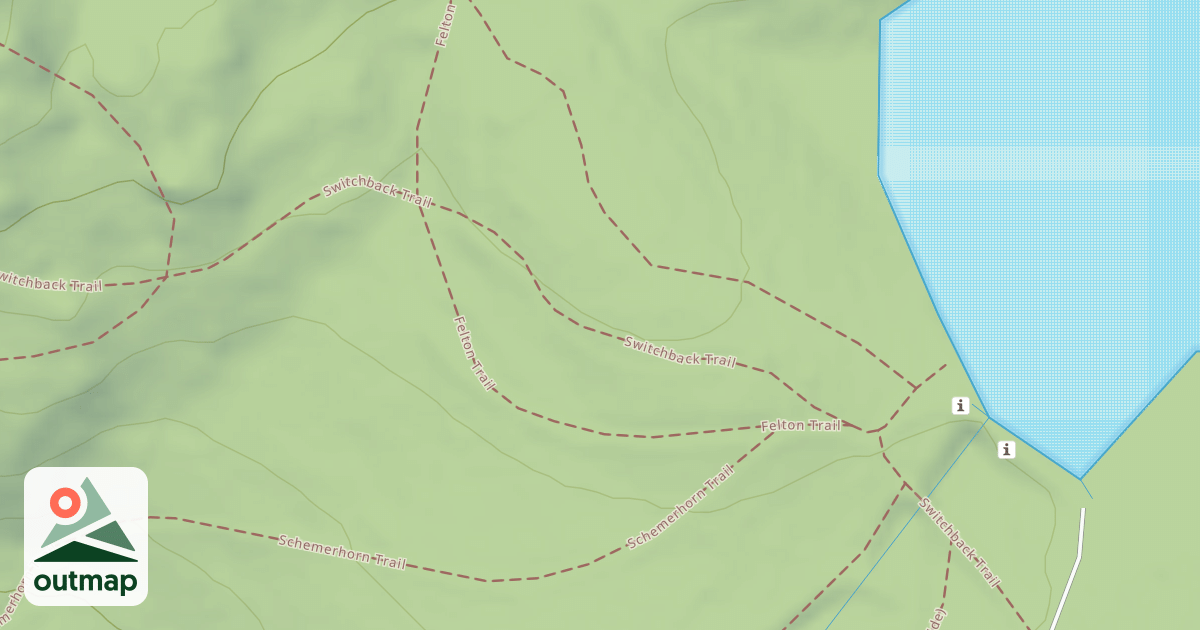 Map of Felton Trail
