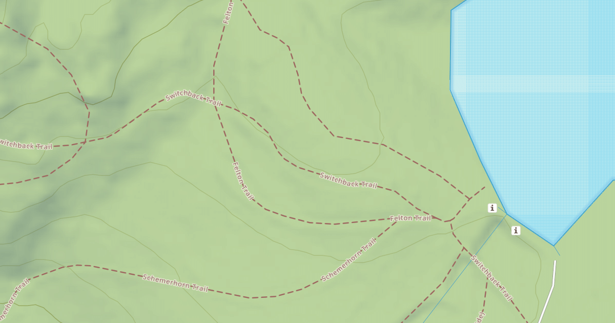 Map preview of Felton Trail