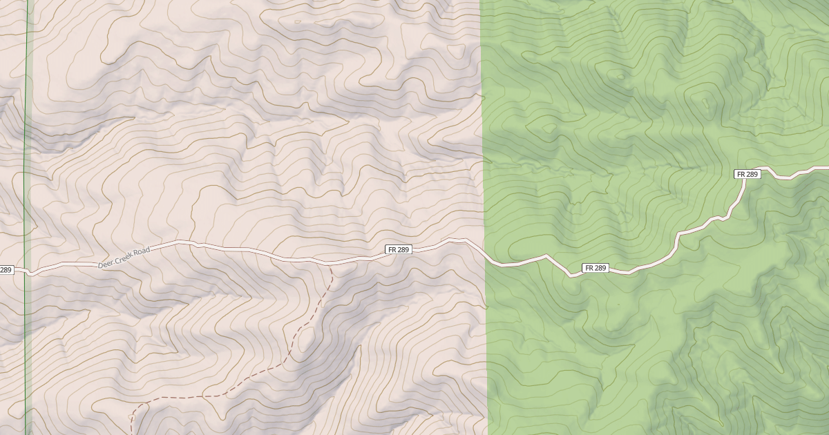 Map preview of DEER CREEK