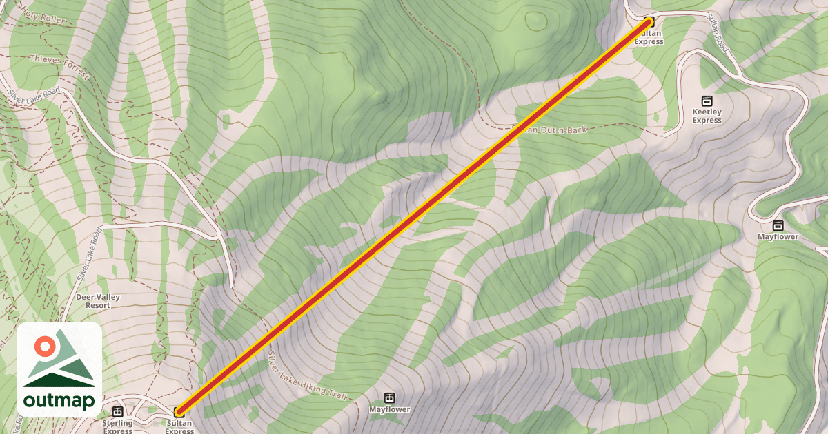 Map of Sultan Express
