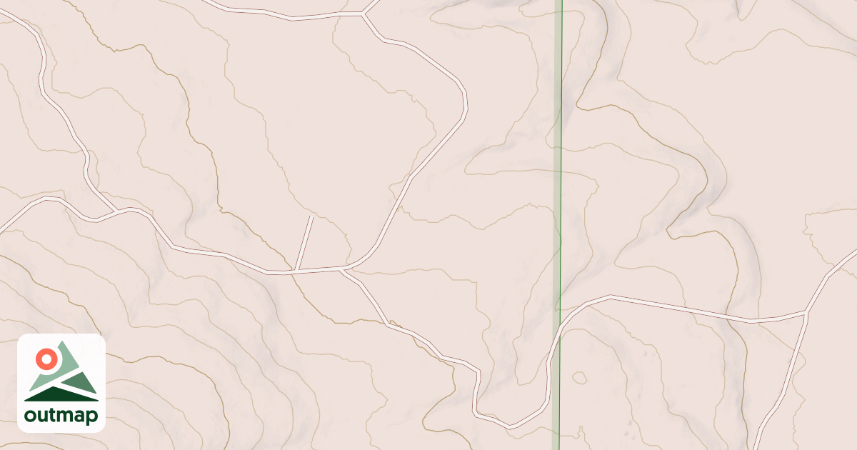 Map of 3751A N YAINAX SPUR