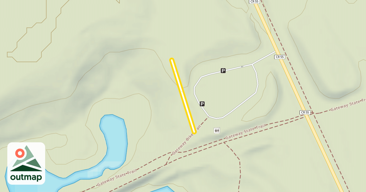 Map of Yellow Trail
