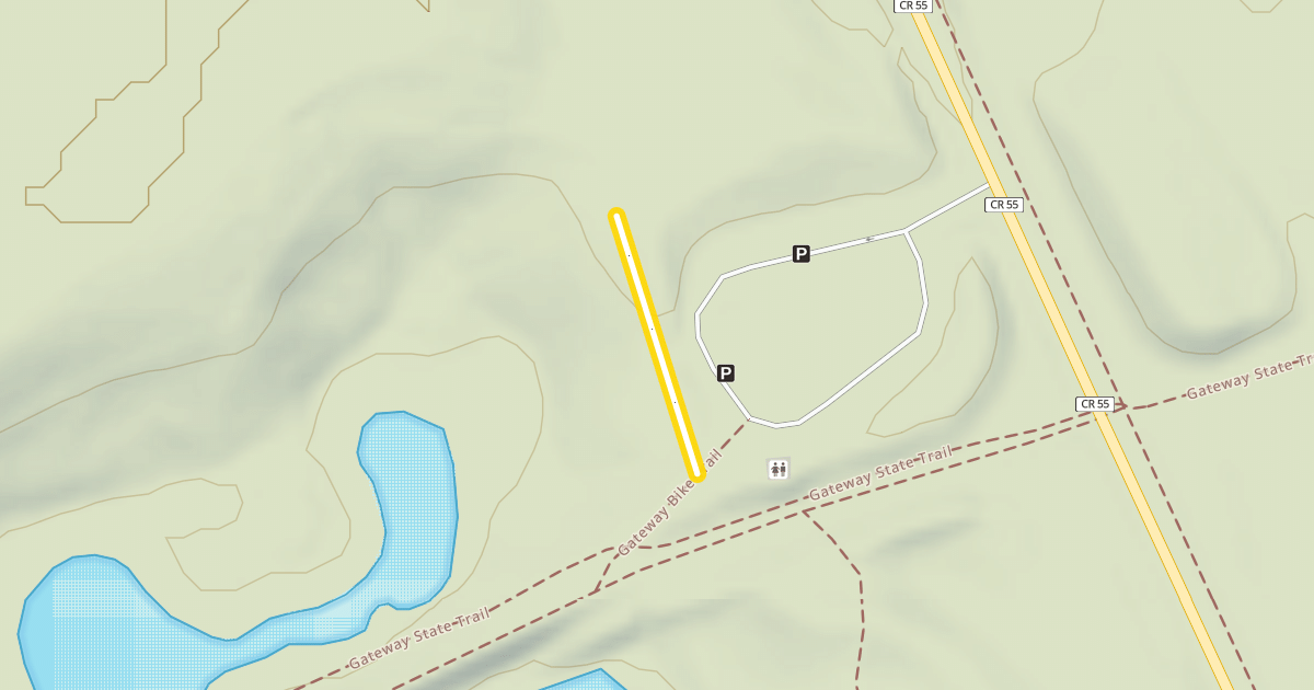 Map preview of Yellow Trail