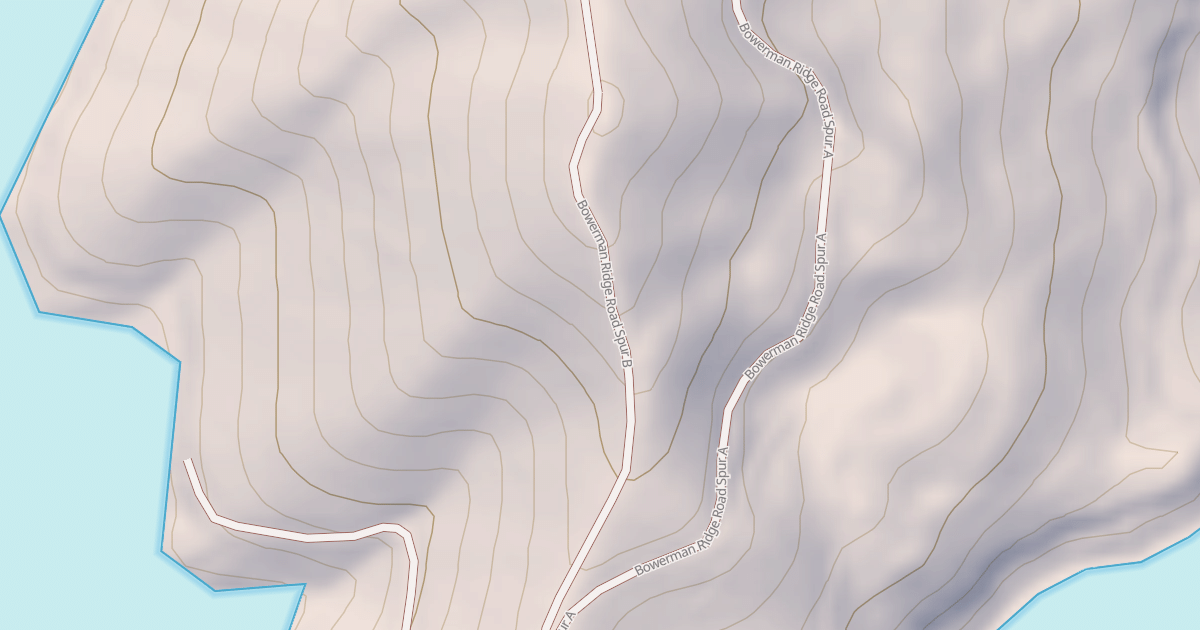 Map preview of BOWERMAN RIDGE