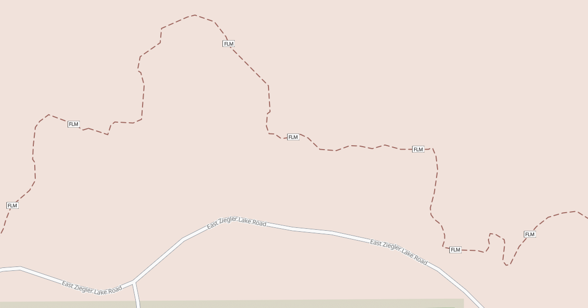 Map preview of Foreman Lake Motorcycle Trail