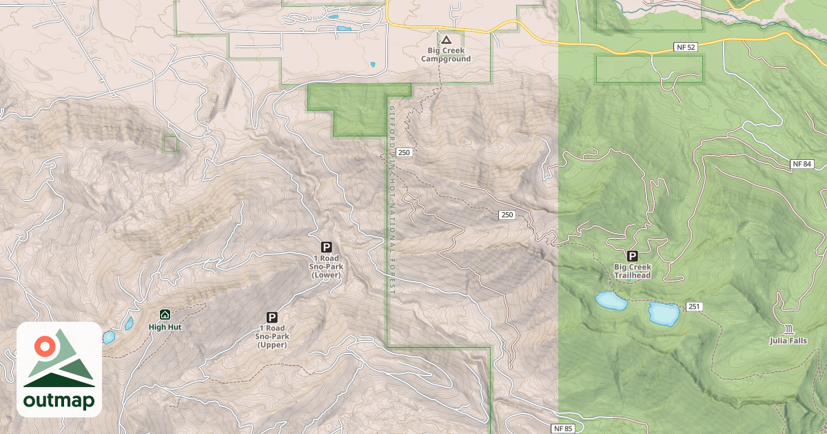 Map of CATT CREEK