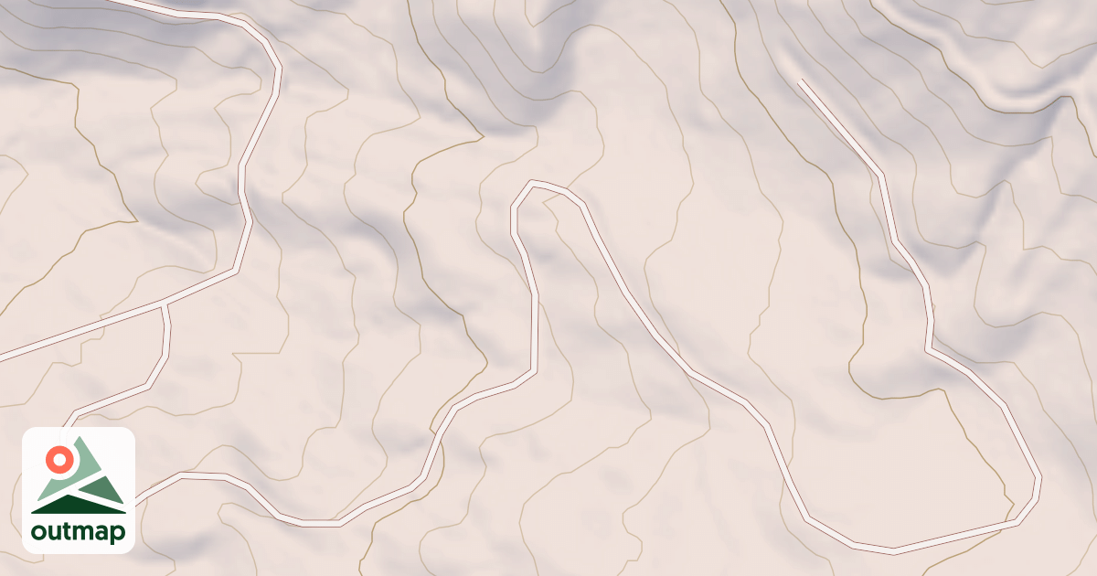 Map of MEADOW SPUR
