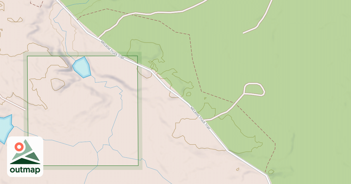 Map of Newberry-rexton Motorcycle Trail