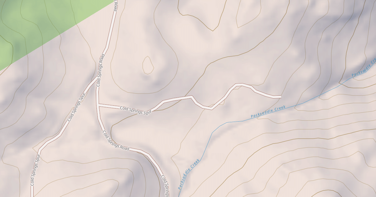 Map preview of COLD SPRINGS