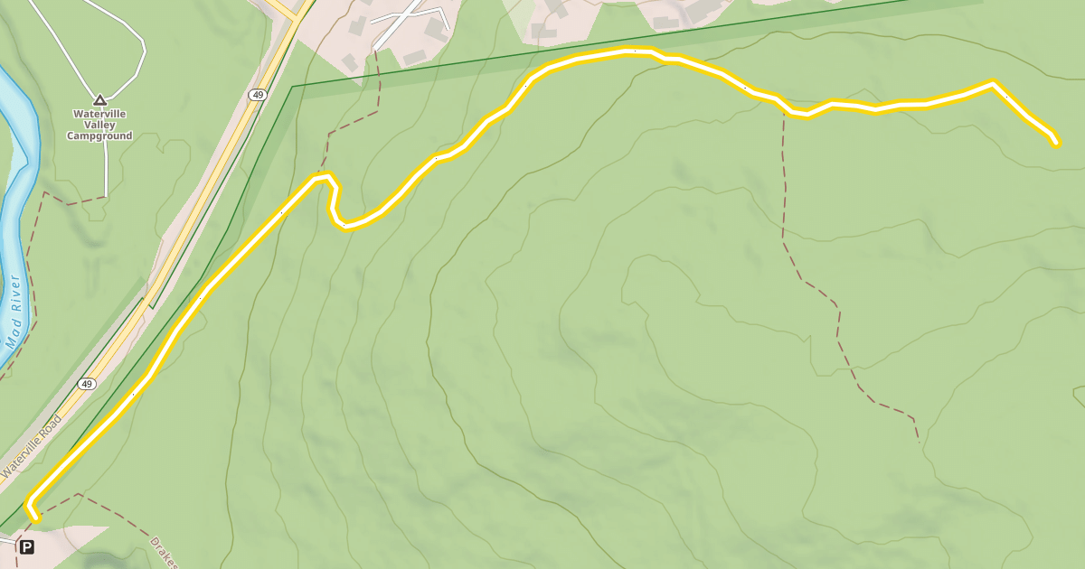 Map preview of Jennings Peak
