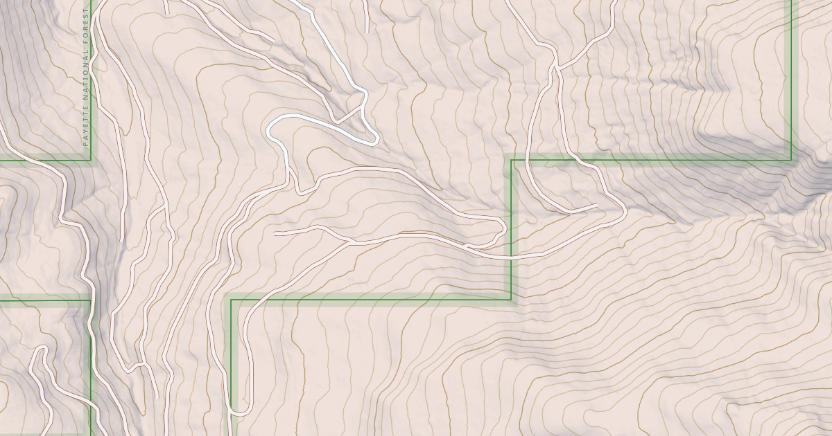 Map preview of FALL CREEK