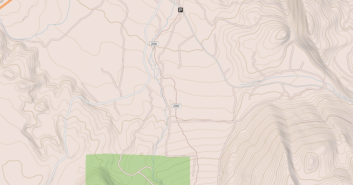 Map preview of EAST HAT CREEK