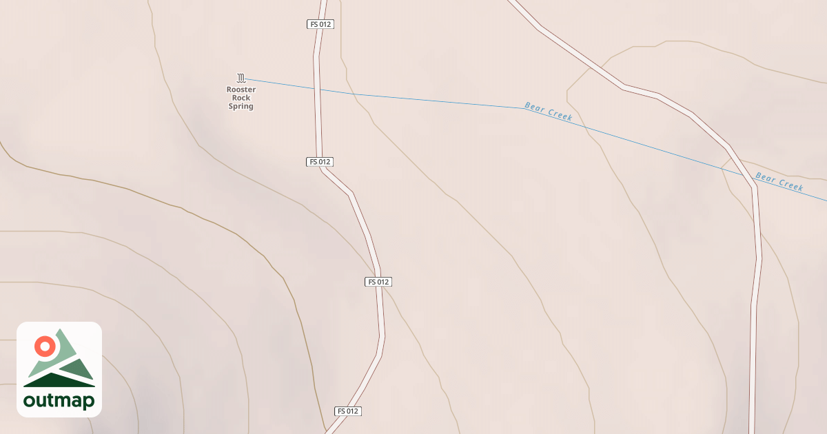 Map of USFS Motor Vehicle Use Map Roads {233D06A2-F52F-4A26-85E1-0EC84D7A016E}