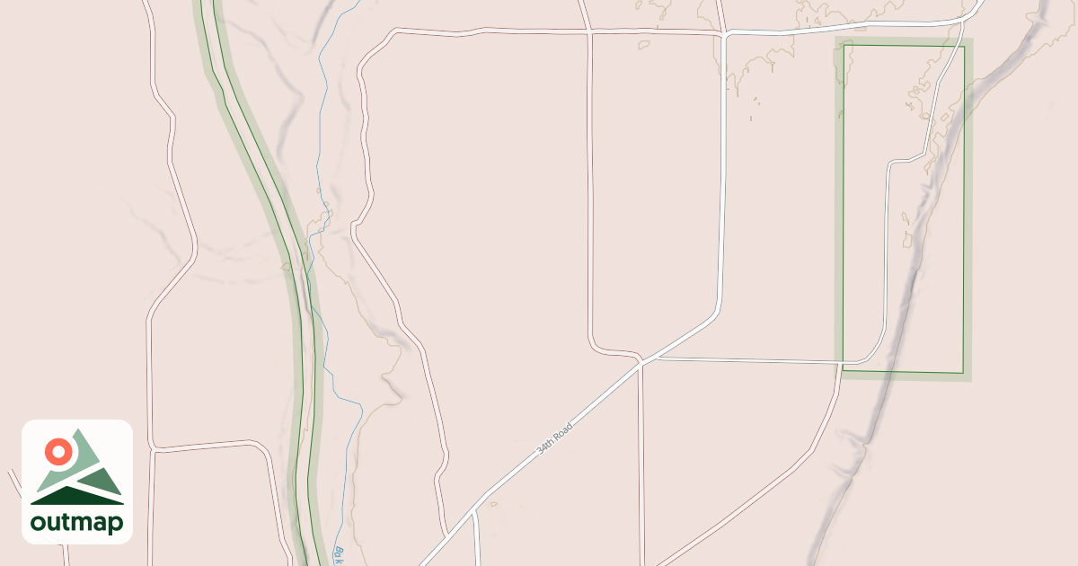 Map of BAKER EAST